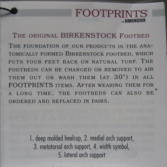 Birkenstock Footprints TRIESTE Beige/Moonstruck Leather Slip on 40 N US W 9 M 7 - Picture 11 of 14